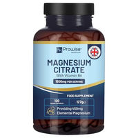 Produktbild von Prowise Healthcare Magnesiumcitrat Kapseln 1500 mg vegan glutenfrei laktosefrei 120 Stück
