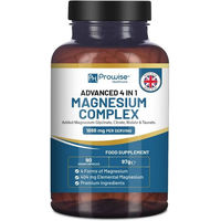 Produktbild von Prowise Healthcare Magnesiumglycinat-Komplex 4-in-1 Kapseln vegan glutenfrei laktosefrei