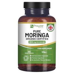 Prowise Healthcare Moringa Kapseln mit Moringa Oleifera Blättern vegan 120 Stück – Bild 1 von 4