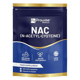 Prowise Healthcare NAC N-Acetyl-Cystein 600 mg 150 Kapseln vegan glutenfrei laktosefrei – Bild 1 von 7