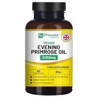 Produktbild von Prowise Healthcare Nachtkerzenöl 60 vegane Kapseln glutenfrei und laktosefrei