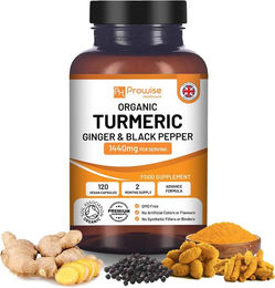 PROWISE Kurkuma Curcumin Kapseln vegan 120 Stück – Bild 1 von 2