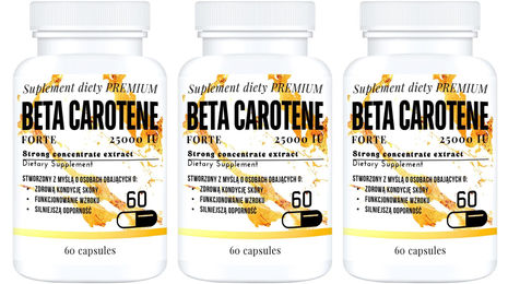 Prowit A Beta-Carotin Forte Vitamin A Kapseln 25000 IE 60 Stück – Bild 1 von 1