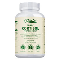 Produktbild von Pslalae 10-in-1 Cortisol Supplement mit Ashwagandha 120 Kapseln