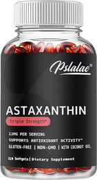 Pslalae Astaxanthin 12 mg Nahrungsergänzungsmittel 120 Kapseln – Bild 1 von 4
