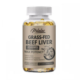 Pslalae Grass-Fed Beef Liver 4500 mg Rinderleber Kapseln 120 Stück – Bild 1 von 3