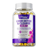 Produktbild von Pslalae Liver Detox & Cleanse Nahrungsergänzungsmittel 120 Kapseln
