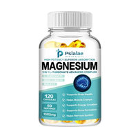 Produktbild von Pslalae Magnesium 3 in 1 L-Threonat Advanced Complex 1502 mg 120 Kapseln