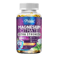 Produktbild von Pslalae Magnesium Citrat 1000 mg Kapseln für Erwachsene 120 Stück