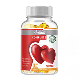 Pslalae Nahrungsergänzungsmittel mit Serpentina, Black Garlic, Curcumin und Piperine 500 mg 120 Kapseln – Bild 1 von 3
