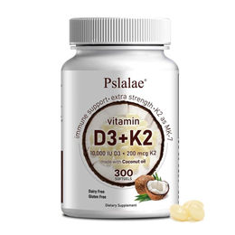 Pslalae Vitamin D3+K2 Nahrungsergänzungsmittel 300 Kapseln – Bild 1 von 4