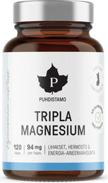 Puhdistamo Purifier Dreifach-Magnesium Komplex Kapseln ohne Zusatzstoffe 120 Kapseln – Bild 1 von 1