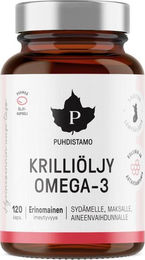 Puhdistamo Super Omega 3 Kapseln ohne Zusatzstoffe 120 Stück – Bild 1 von 1
