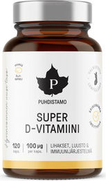Puhdistamo Vitamin D Kapseln ohne Zusatzstoffe 120 Stück – Bild 1 von 1
