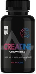 Puls Nutrition Creatine Monohydrat Lutschtabletten Beere vegan und zuckerfrei – Bild 1 von 2