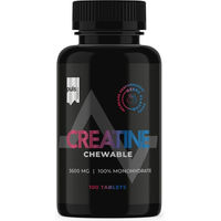 Produktbild von Puls Nutrition Creatine Monohydrat Lutschtabletten Beere vegan und zuckerfrei