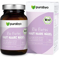 Produktbild von PURABYO BIO Biotin Selen und Zink Kombination Flüssig Vegan ohne Zusatzstoffe