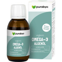 Produktbild von PURABYO Omega-3 Algenöl vegan flüssig mit 420 mg Omega-3