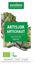 Purasana Artischockenextrakt 300 mg Vegan 60 Kapseln – Bild 1 von 1