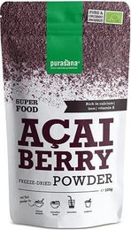Purasana Bio Acai Pulver Gefriergetrocknet Vegan 100 g – Bild 1 von 4