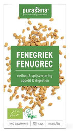 Purasana Bockshornklee Fenugrec Bio Vegan 120 Kapseln – Bild 1 von 1