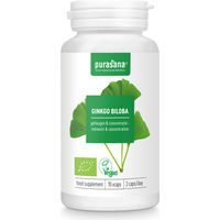 Produktbild von Purasana Ginkgo Biloba Bio 250 mg Kapseln 70 Stück vegetarisch