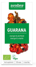 Purasana Guarana Bio Vegan Kapseln 120 Stück – Bild 1 von 2