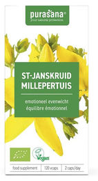 Purasana Johanniskraut Bio Kapseln Vegan 120 Stück – Bild 1 von 1