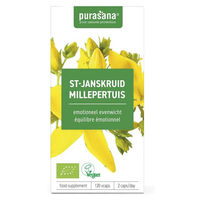 Produktbild von Purasana Johanniskraut Bio Kapseln Vegan 120 Stück