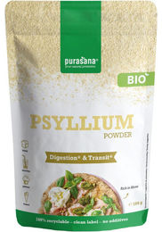Purasana Psyllium Pulver 100g Flohsamenschalen vegan glutenfrei – Bild 1 von 1