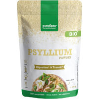 Produktbild von Purasana Psyllium Pulver 100g Flohsamenschalen vegan glutenfrei
