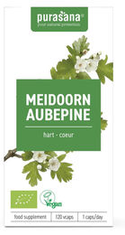 Purasana Weißdorn Aubepine Vegan 120 Kapseln – Bild 1 von 1