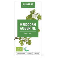 Produktbild von Purasana Weißdorn Aubepine Vegan 120 Kapseln