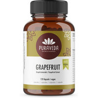 Produktbild von Puraveda Grapefruit Extrakt Kapseln vegan laktosefrei glutenfrei ohne Zusatzstoffe 60 Stück