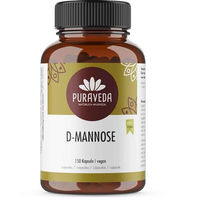 Produktbild von Puraveda Mannose 500 mg Kapseln 150 Stück vegan ohne Zusätze