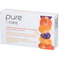 Produktbild von pure C Forte Ascorbinsäure 1000 mg Tabletten vegan glutenfrei laktosefrei