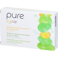 Produktbild von pure D junior Vitamin D Lutschtabletten für Kinder vegetarisch
