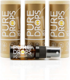 Pure Drops CBD Vollspektrum Öl 10% Spray Vegan – Bild 1 von 2