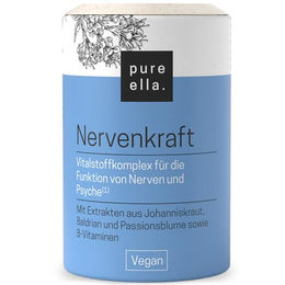 Pure Ella NERVENKRAFT Vitamin B1 Kapseln für Frauen vegan glutenfrei laktosefrei 60 Stück – Bild 1 von 5