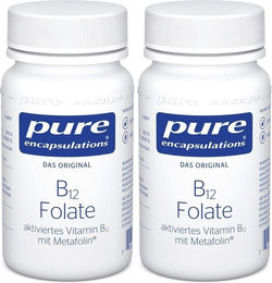 Pure Encapsulations B12 Folate B-Komplex Kapseln glutenfrei und laktosefrei – Bild 1 von 1