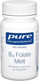 Pure Encapsulations B12 Folate Melt Lutschtabletten für Senioren und Frauen 90 Stück – Bild 1 von 1