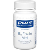 Produktbild von Pure Encapsulations B12 Folate Melt Lutschtabletten für Senioren und Frauen 90 Stück