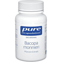 Produktbild von Pure Encapsulations Bacopa monnieri Kapseln 60 Stück glutenfrei und laktosefrei
