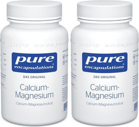 Pure Encapsulations Calcium-Magnesium-Citrat Kapseln, 180 Stück, laktosefrei, glutenfrei, ohne Zusatzstoffe – Bild 1 von 1