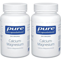Produktbild von Pure Encapsulations Calcium-Magnesium-Citrat Kapseln, 180 Stück, laktosefrei, glutenfrei, ohne Zusatzstoffe