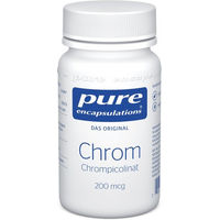 Produktbild von Pure Encapsulations Chrom Chrompicolinat 200 mcg Kapseln 60 Stück ohne Zusatzstoffe