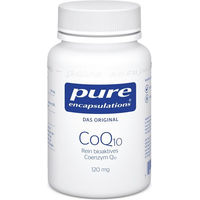 Produktbild von Pure Encapsulations Coenzym Q10 Ubiquinon 120 mg Kapseln 60 Stück glutenfrei laktosefrei ohne Zusatzstoffe