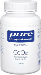 Pure Encapsulations CoQ10 Ubiquinon 120 mg Kapseln, laktosefrei, glutenfrei, ohne Zusatzstoffe, 120 Stück – Bild 1 von 2