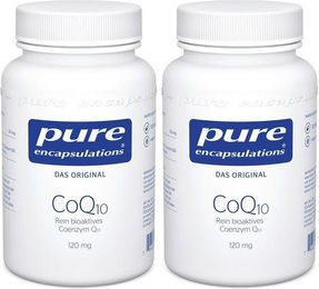 Pure Encapsulations CoQ10 Ubiquinon 120 mg Kapseln laktosefrei glutenfrei ohne Zusatzstoffe – Bild 1 von 2