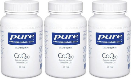 Pure Encapsulations CoQ10 Ubiquinon 60 mg Kapseln laktosefrei und glutenfrei – Bild 1 von 2